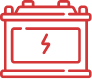 red battery icon