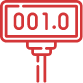 red diagnostic tool icon